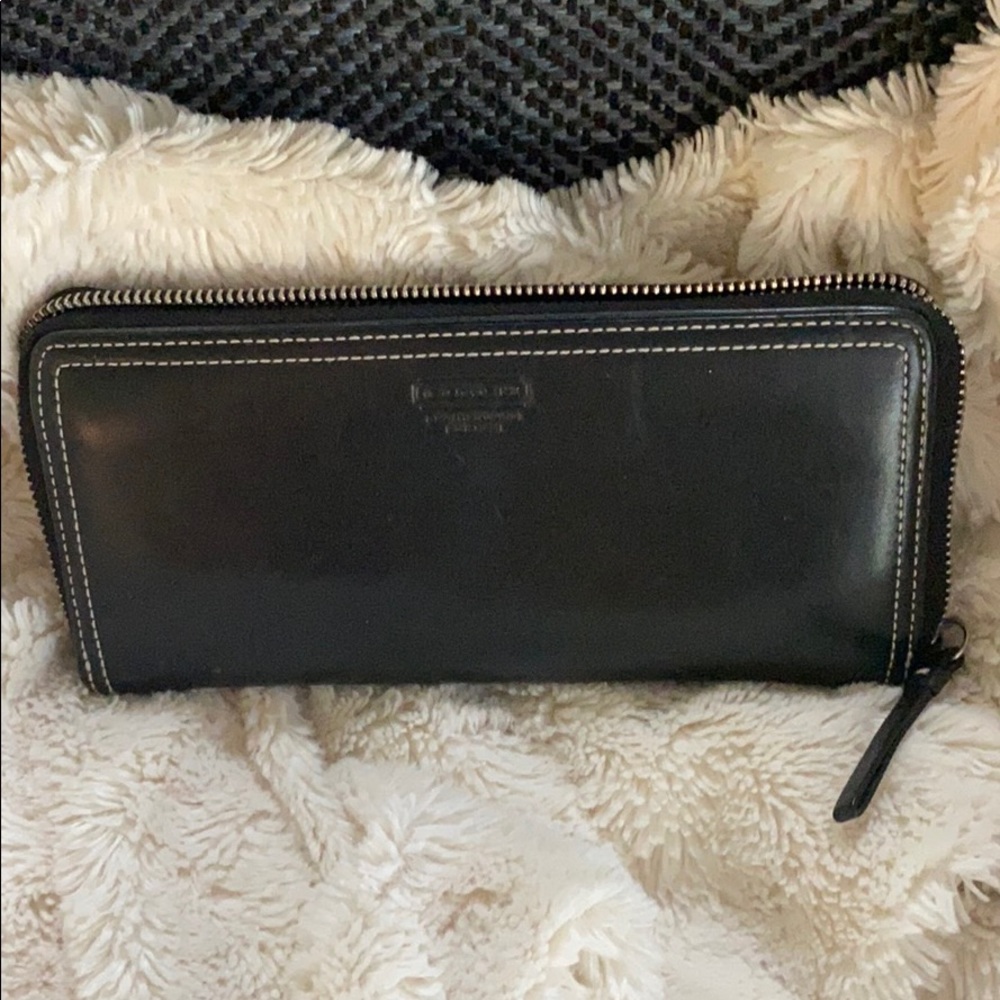 Coach black wallet